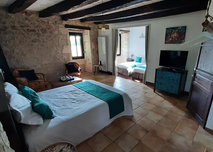 Le Moulin De Bernard Alojamento de Acomodação e Pequeno-almoço Saint-Pantaléon